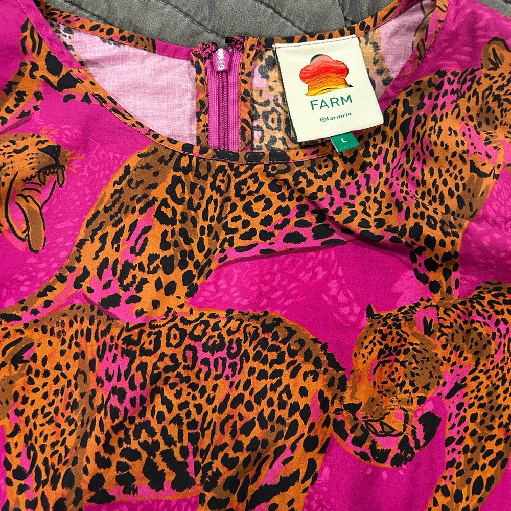 ARTSY LEOPARDS TIERED MINI DRESS - Picture 2 of 7